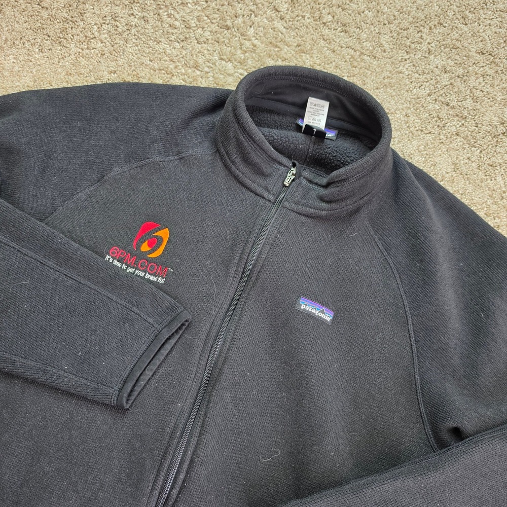 Patagonia Better Sweater Full Zip Jacket Mens XXL Black Outdoor Athletic Adult